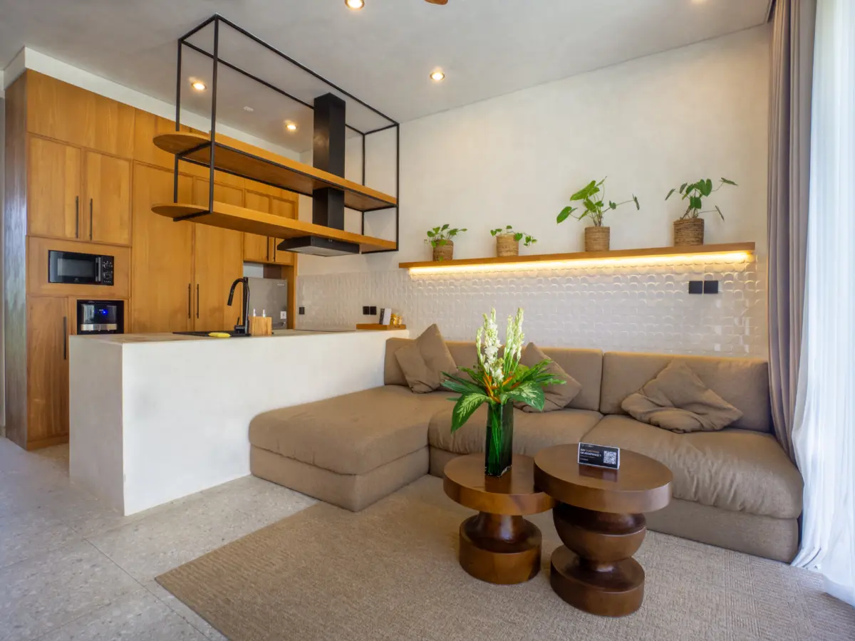 A unit at Rahya Villas, one of the complexes we operate