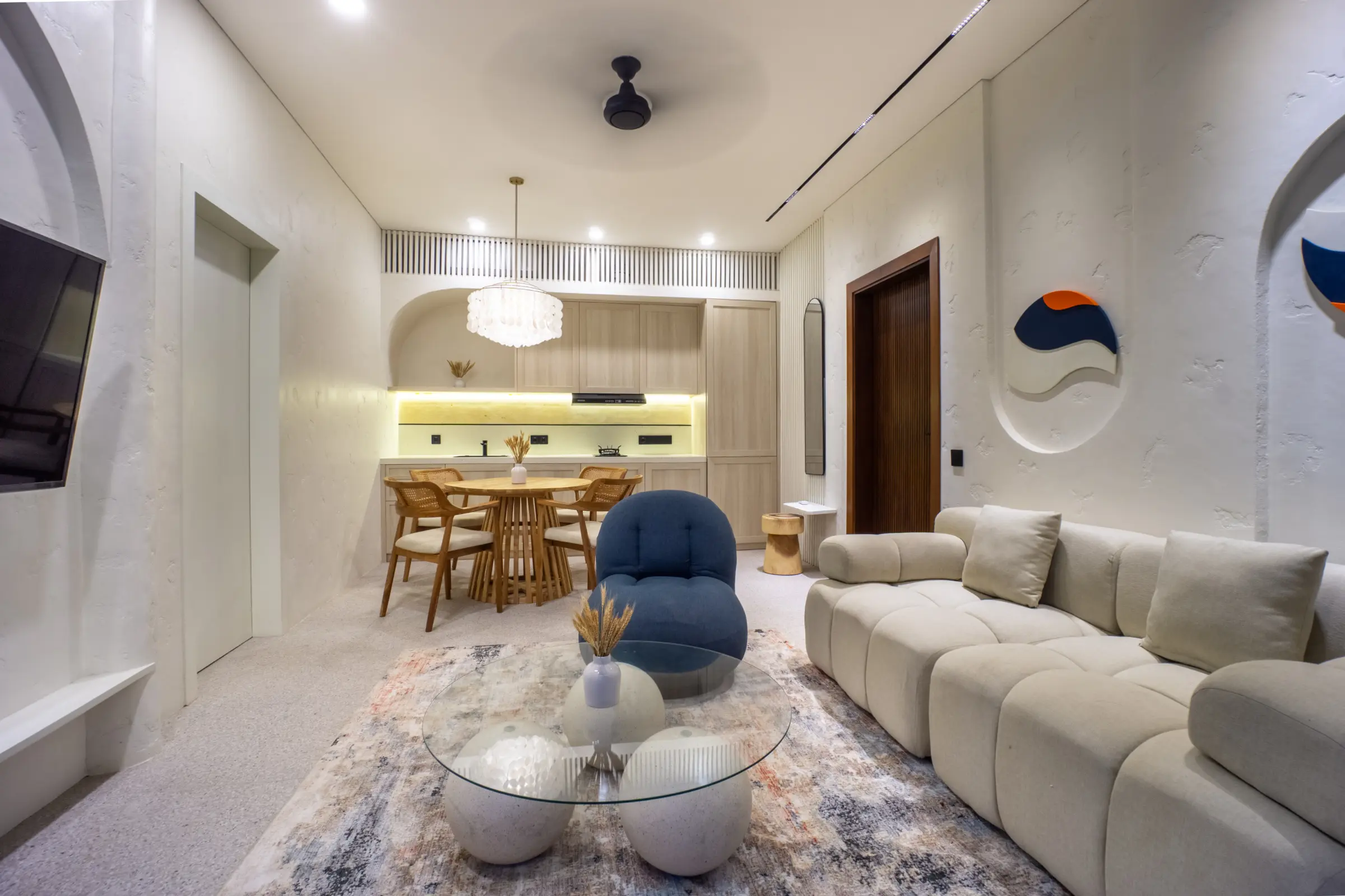 Apartment with Ocean View at White Residence, Kutuh
