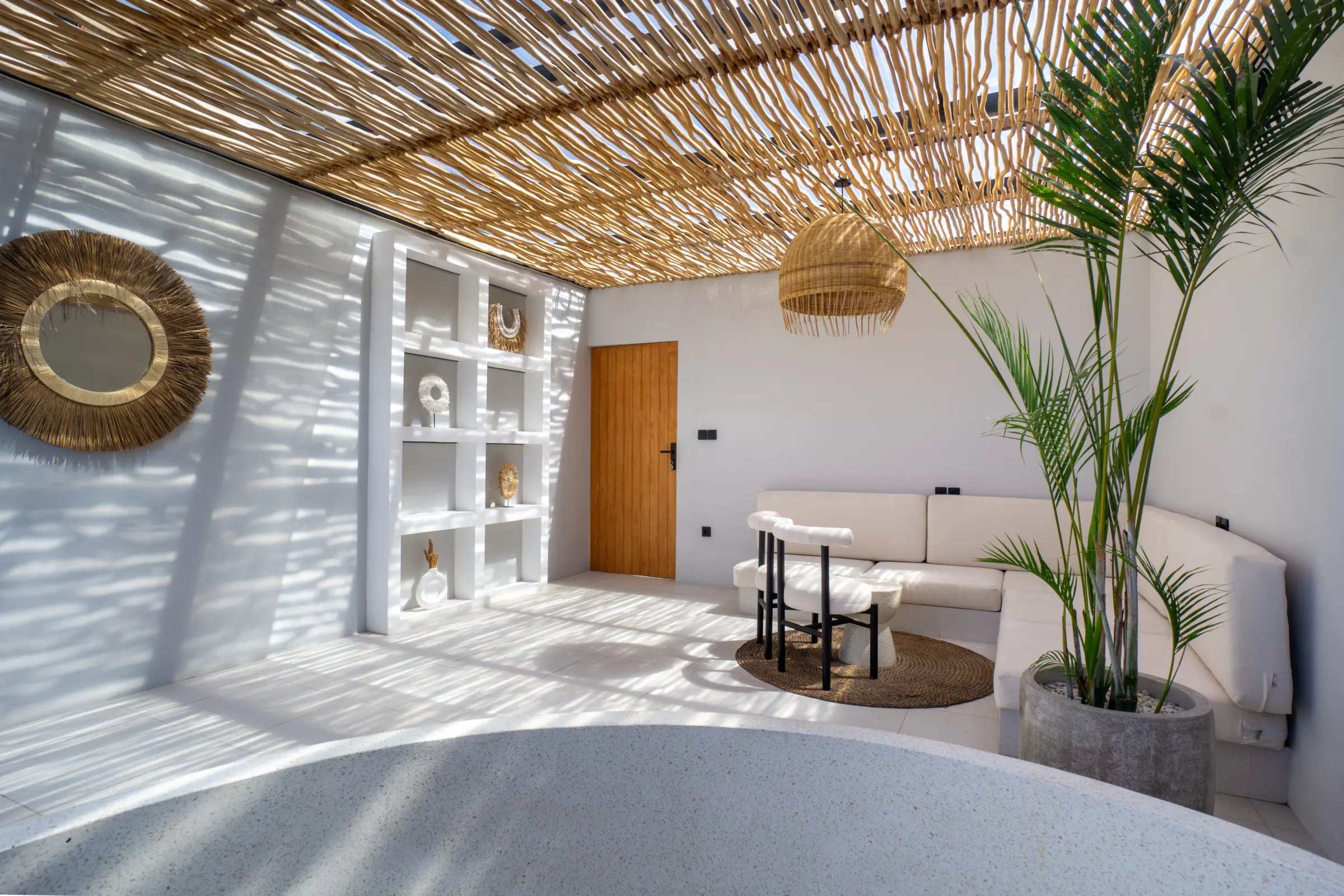 Private rooftop of an Apartment with Rooftop at Rahya Villas