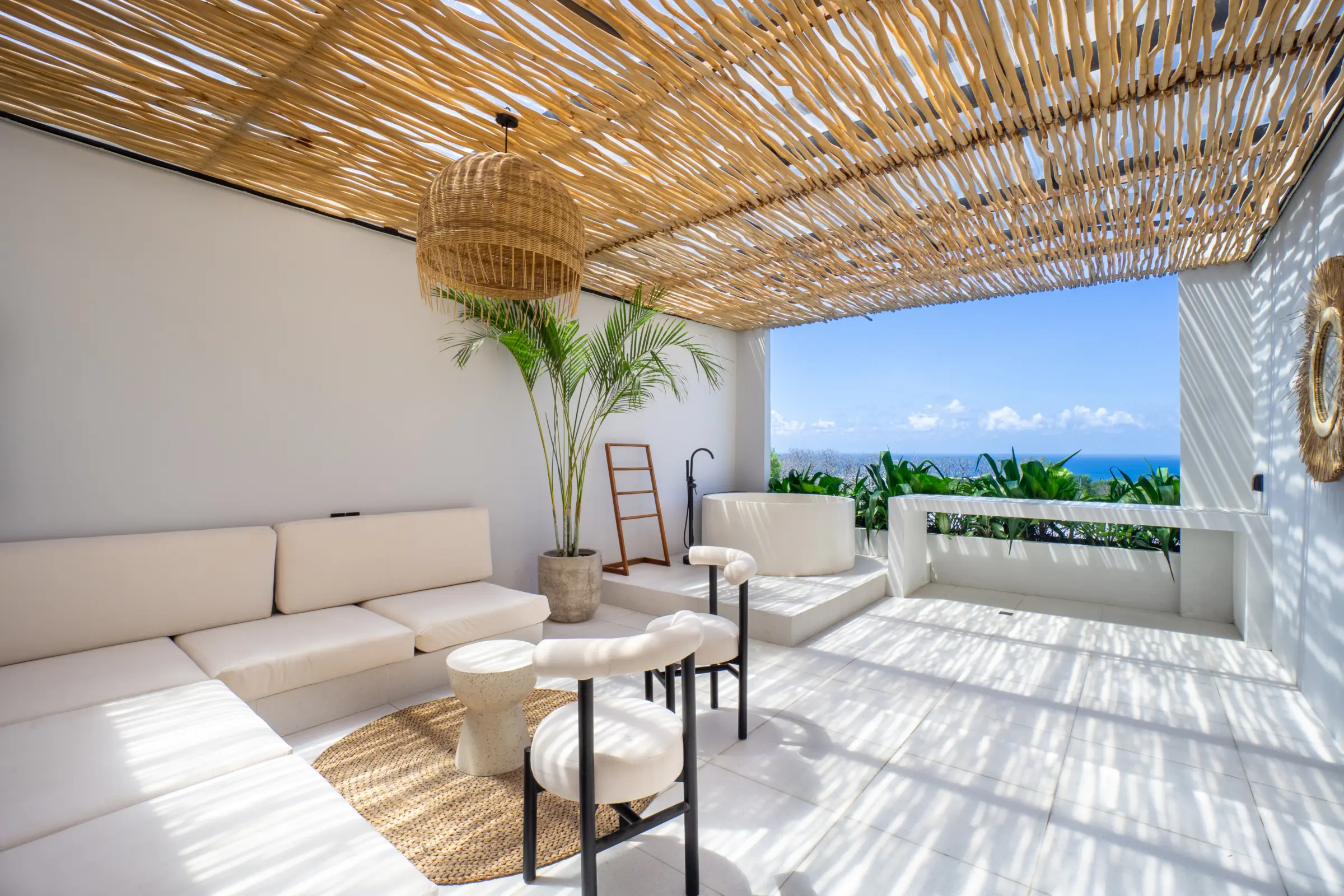 Private rooftop of an Apartment with Rooftop at Rahya Villas
