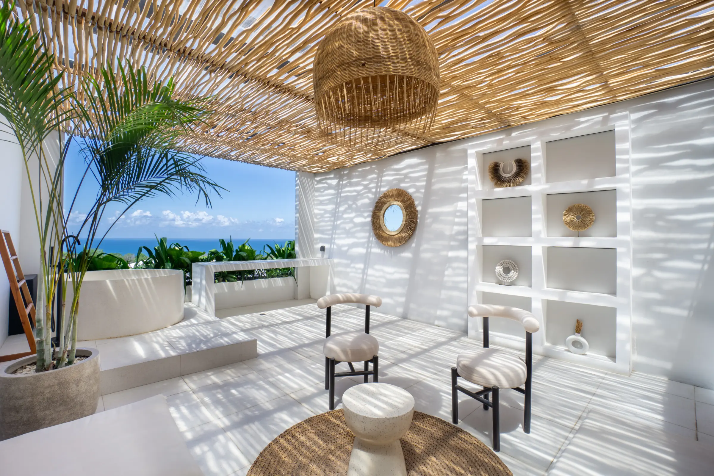Private rooftop of an Apartment with Rooftop at Rahya Villas