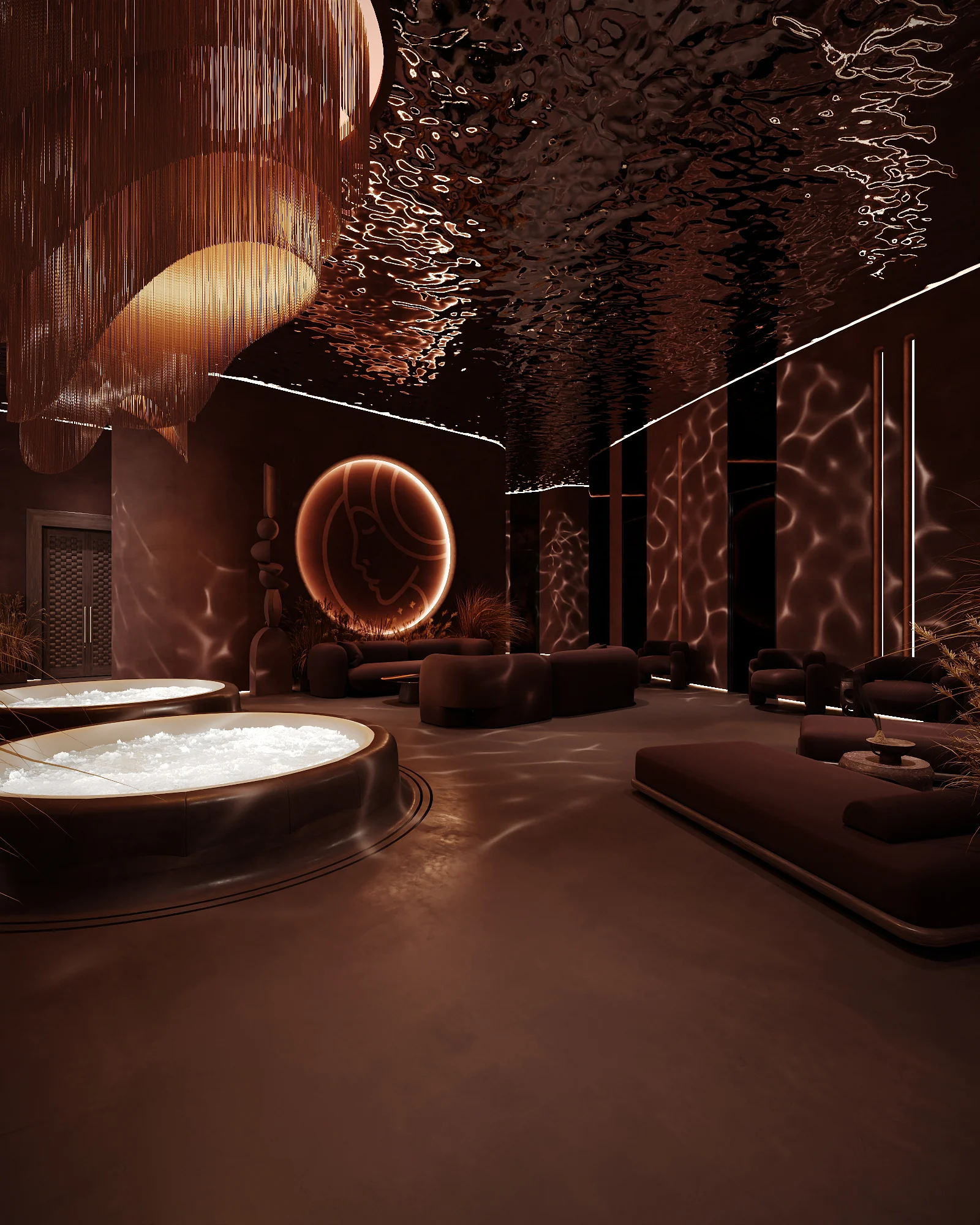 Indoor wellness pool at Body Sense, Bali