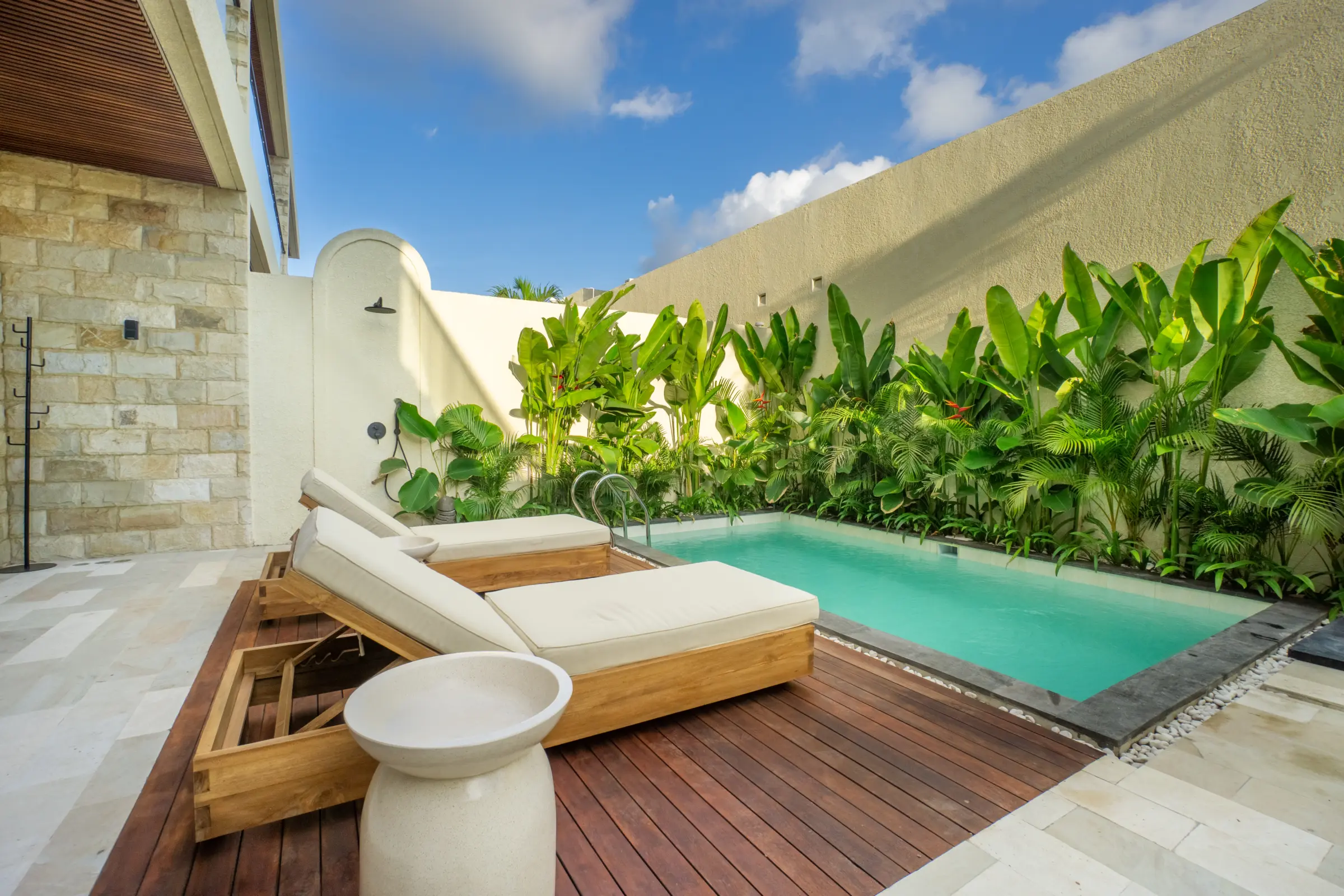 Villa with Pool and Ocean View at White Residence